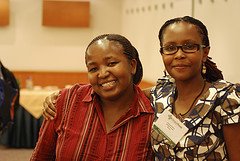 Rebecca Wanjiku and Juliana Rotich